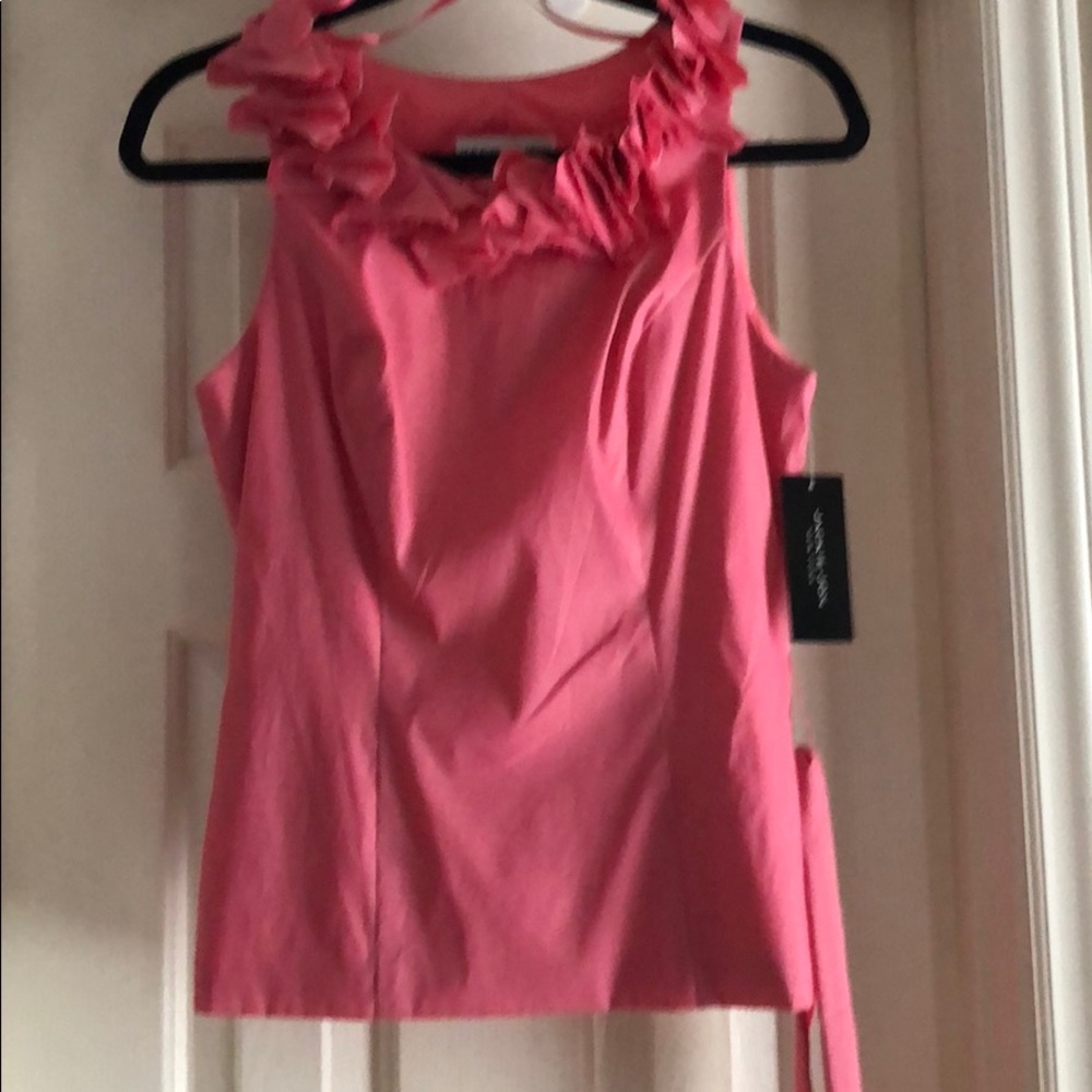 Pink blouse